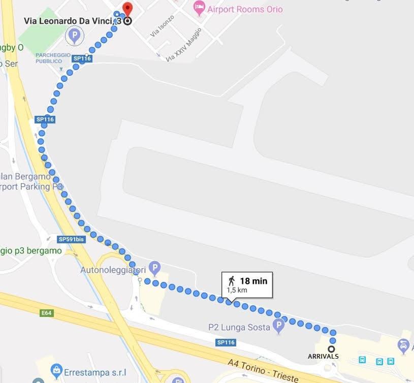 Flybgy Hotel Orio al Serio Ngoại thất bức ảnh
